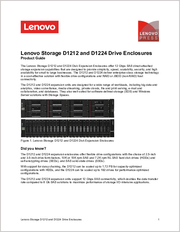 Lenovo Storage D1212 and D1224 Drive Enclosures.pdf